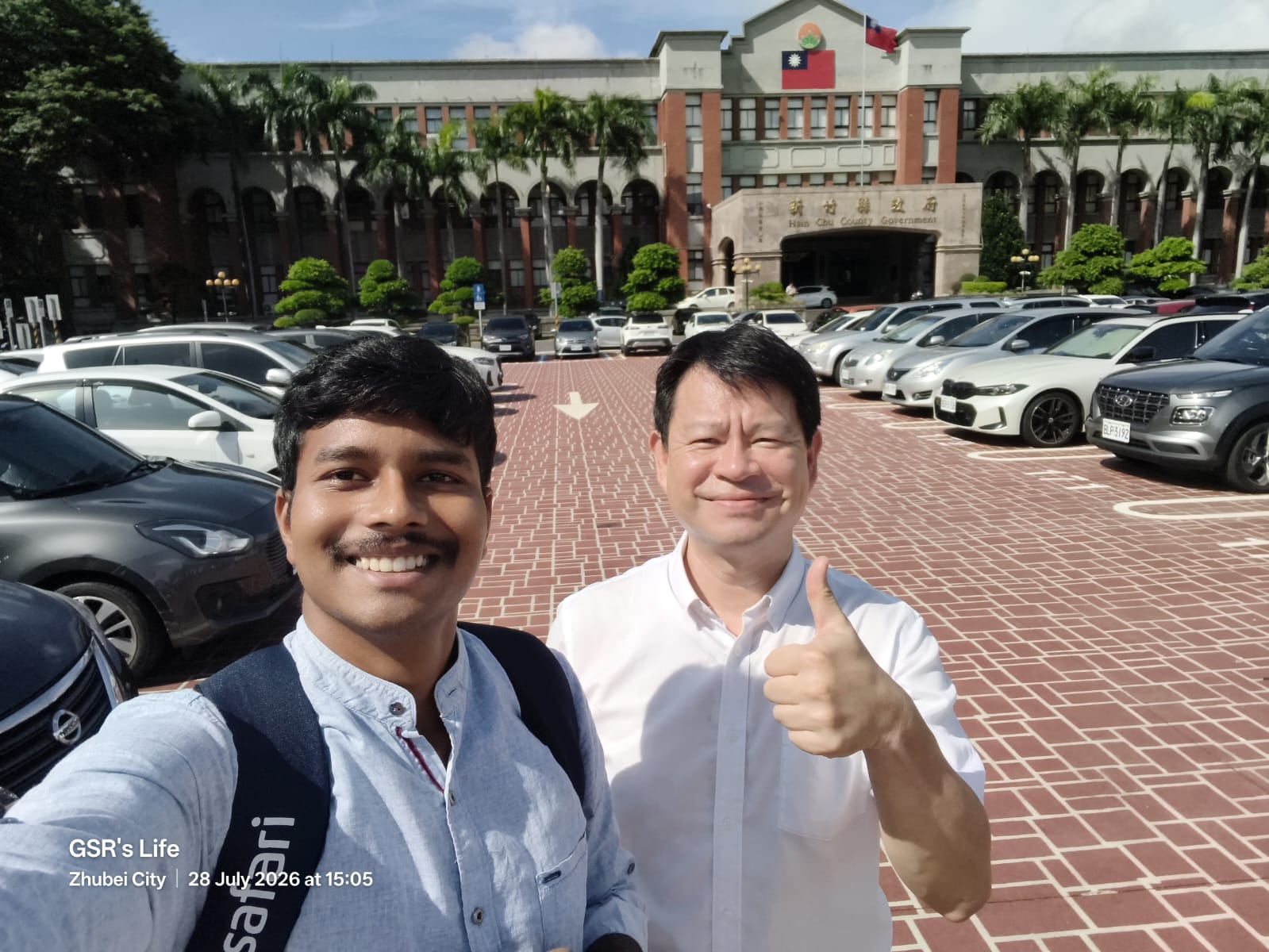 With Prof. Chang at SBIR